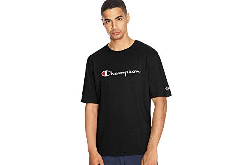 Image of Champion Boys T-Shirt, Kids' T-Shirt For Boys, Lightweight Tee for Kids, Script & Print