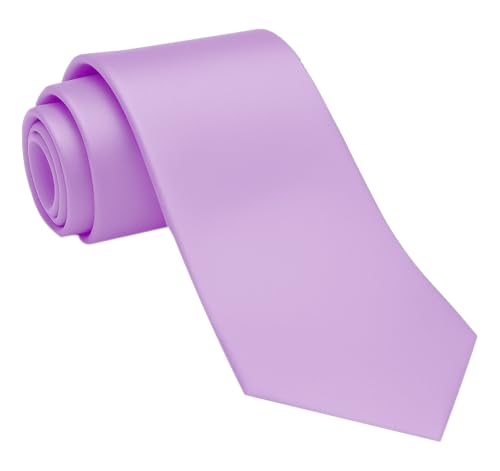 Image of Dibi Solid Color Ties for Men, Formal Mens Ties, Neck Tie, Classic Tie for Boys Women Teens, Wedding Business Costume Necktie