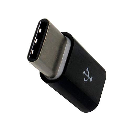 Mobile-Laden Adaptateur Micro-USB Compatible avec Nextbit Robin, USB-C sur Micro USB, Noir