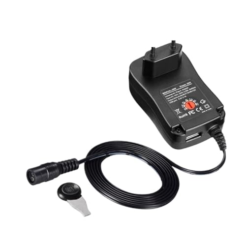 Adaptador de corriente ajustable AC/DC 3V-12V EU Plug miniatura 1