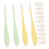 Anneome 4個スケッチ用ブレンディングスティック ペーパー アート ブレンダー 描画 消しツール 耐久性スポンジ プラスチック素材 紙用スタンプ デザイン作業に適した描画補助工具