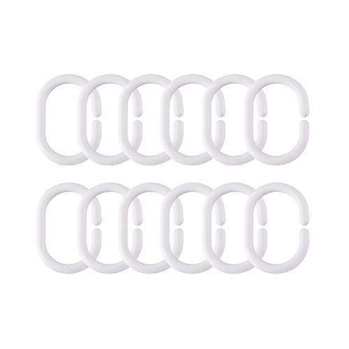 Image of Frosted Shower Curtain Liner 76 Inches Long, EVA Translucent Extra Long Shower Liner with 3 Strong Weighted Magnets, Heavy Duty, 72 x 76 Inch