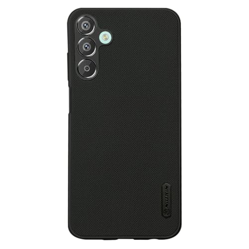 Image of NIUKIN Super Frosted Shield Pro Soft Mobile Back Case for Samsung Galaxy F15 5G / M15 5G | Shockproof Scratchproof Cover | Black