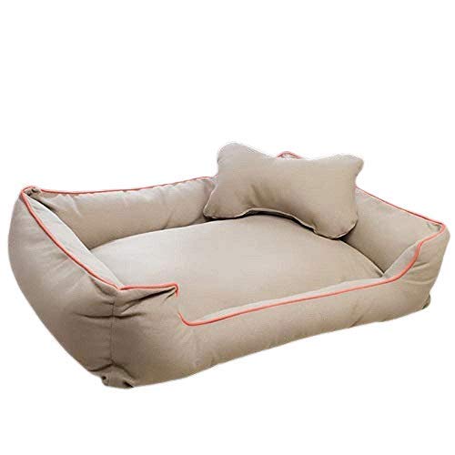 Gorgeous Reversable Cream Color Square Shape Ultra Soft Ethnic Designer Bed for Dog/Cat Extra 1 Pillow(Export Quality) Size-Small (B08Y57DFB9) Amazon Price History, Amazon Price Tracker