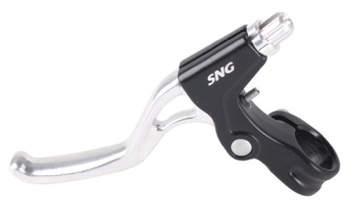 Image of ETC EBL001 Linear Machine Forge Alloy Brake Lever - Black, 3 Finger