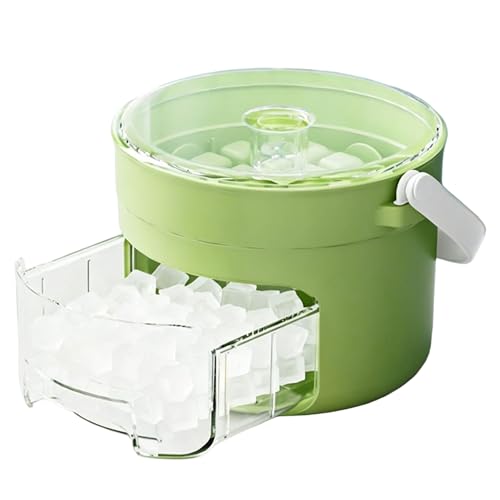 Hielera para freezer con 25 cubos y tapa, color verde miniatura 1