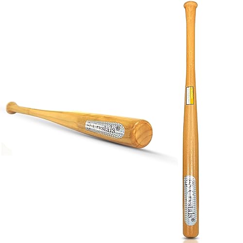 Crystals Wooden Baseball Bat for Adult and Kids Outdoor Training Practice Self and Home Defense 29 Inch