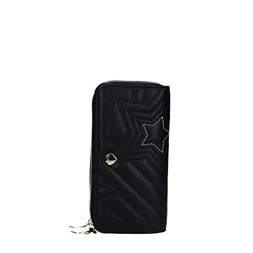 Preisvergleich Produktbild Portafoglio Donna Cerniera Semplice Ricomincia / Le Pandorine / AI19DAD0238303-Black