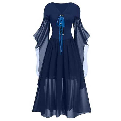 OIOLOYJM Witch Costume Women Sexy Plus Size Renaissance Vampire Gothic Halloween Costumes Woman 2025 Clothes Dresses