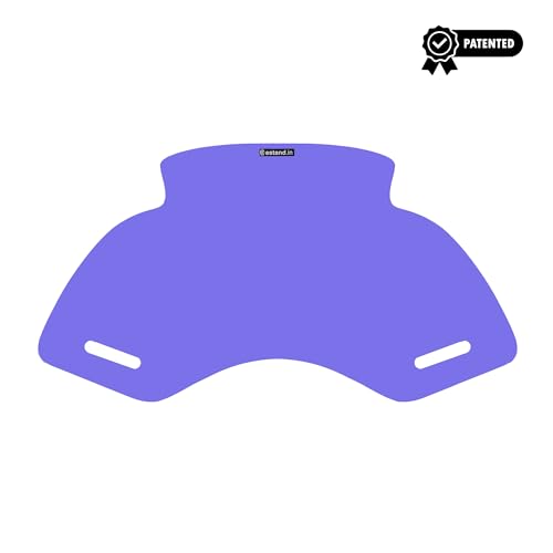 Image of Lap Board for Study | Home | Dining | Office | Laptop | Computer Desk | Reading & Writing | Multi-Purpose | Made in India | (Purple, SPIDER-LB-30X16-PURPLE)