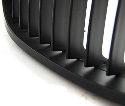 Front Grill Compatible with BMW 3 Series E46 Coupe Cabrio 2003 2004 2005 2006 RS-80 Front Central Sport GrillReplacement Kidney Grille Grill Black Matt