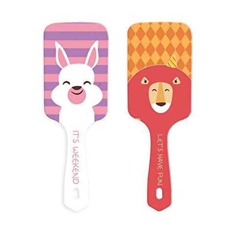 2 Pcs Hair Brush Cartoon Air Sac Cushion Brush Exquisite Detangling Comb for Women and Girls Cover