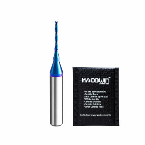 1/16" CNC Router Bit Upcut Spiral Plunge End Mill Engraving