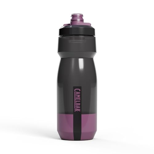 Image of CamelBak Podium Bike Squeeze Water Bottle, High Flow Easy Squeeze Design for Cycling Performance, 24oz, Mercury Night Fall