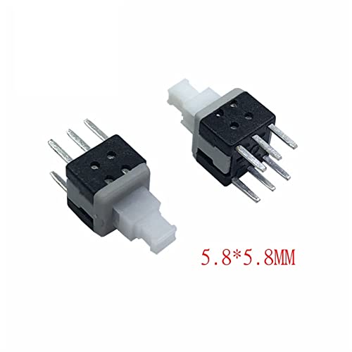 Interrupteur non autobloquant micro switch push tactile 6 pin pour circuit 8mm - 4