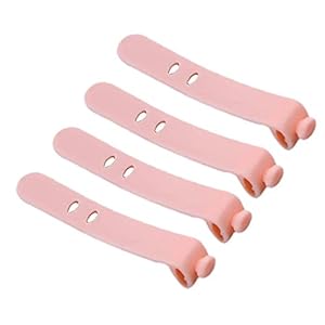 Aparte bottelen, kabel organizer hoofdtelefoon cord winder siliconen roze oorbod cord wrap kabel manager keeper ties…