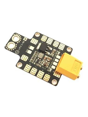 1PCS Pdb-xt60 Crossover Distributor Board Including XT60 Dual BEC 5v/2a 12v/0.5a Linear