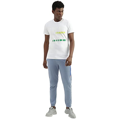 Image of United Colors of Benetton Men's Slim Fit Mid Rise Track Pant