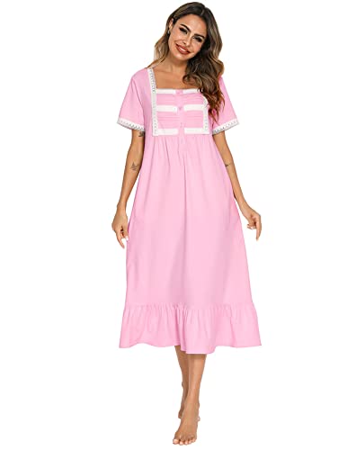 Robe de princesse chemise de nuit vintage respirante et ample