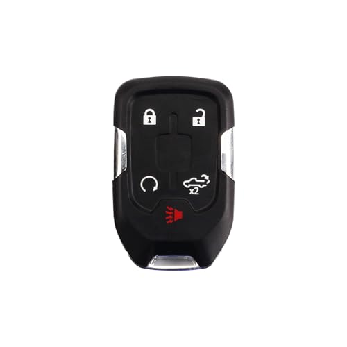 Dasbecan Key Fob Replacement Compatible with Chevy Silverado 1500 2500 3500 GMC Sierra 2019 2020 Proximity Smart Keyless Entry Remote Control 13529632 HYQ1EA ( Battery Included ) 13591396 13508398