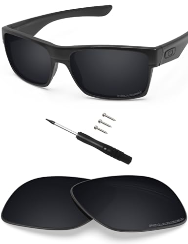 Image of BLAZERBUCK Replacement Lenses & Screws Screwdriver for Oakley TwoFace OO9189 /TwoFace Asian Fit OO9256 Sunglass