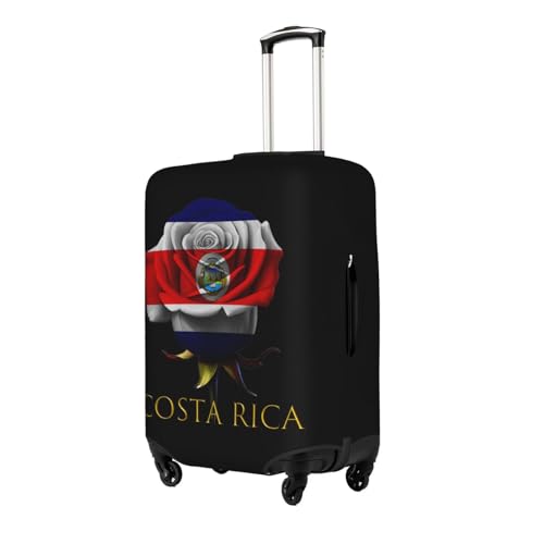 Travel Luggage Cover Rose Costa-Rica Flag Fashion Washable Baggage Suitcase Protector Fit For Luggage Large2