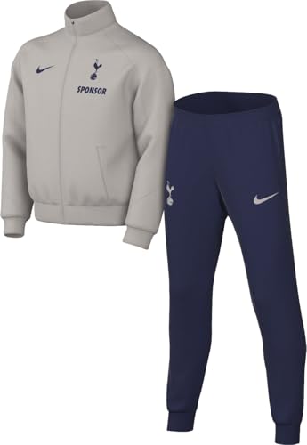 Tottenham Hotspur Strike Little Kids' Nike Dri-Fit Soccer Knit Tracksuit, Lt Iron Ore/Binary Blue/Binary Blue, IB2698-015, L