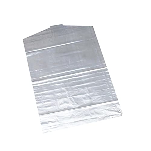 VOSAREA 10pcs Suit Cover Garment Bags Airtight Clothes Storage Bags Plastic Clothes Cover for Travel Home
