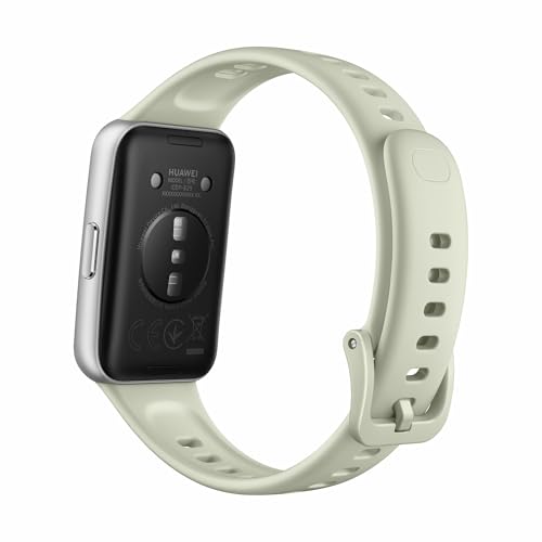 Image of Huawei Band 11 Health & Fitness Tracker, Enhanced Sleep Tracking, All-Day Health Monitoring, Ultra-Slim & Comfort Wear, Compatible with iOS & Android, Smart Watch, Metal (Green)