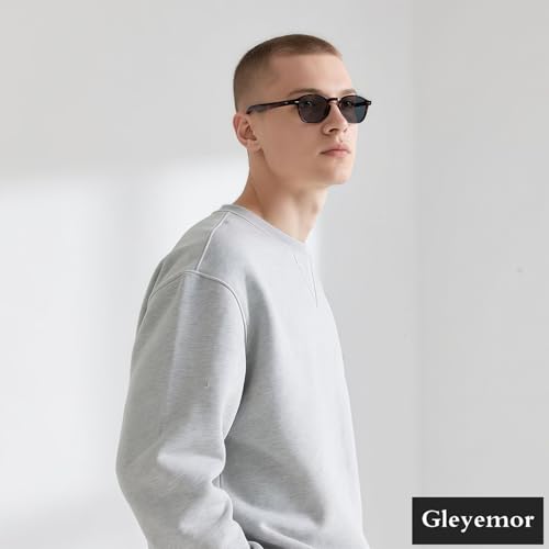 Gleyemor Fashion Sunglasses for Men Women Tortoise Shell Sunglasses Trendy Unisex Style UV400 Protection Shades3