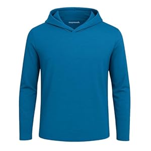 easy casuals Quick-Dry Athletic Lightweight Hoodie: Moisture-Wicking, Stretchable – Lightweight & Durable Performance Wear