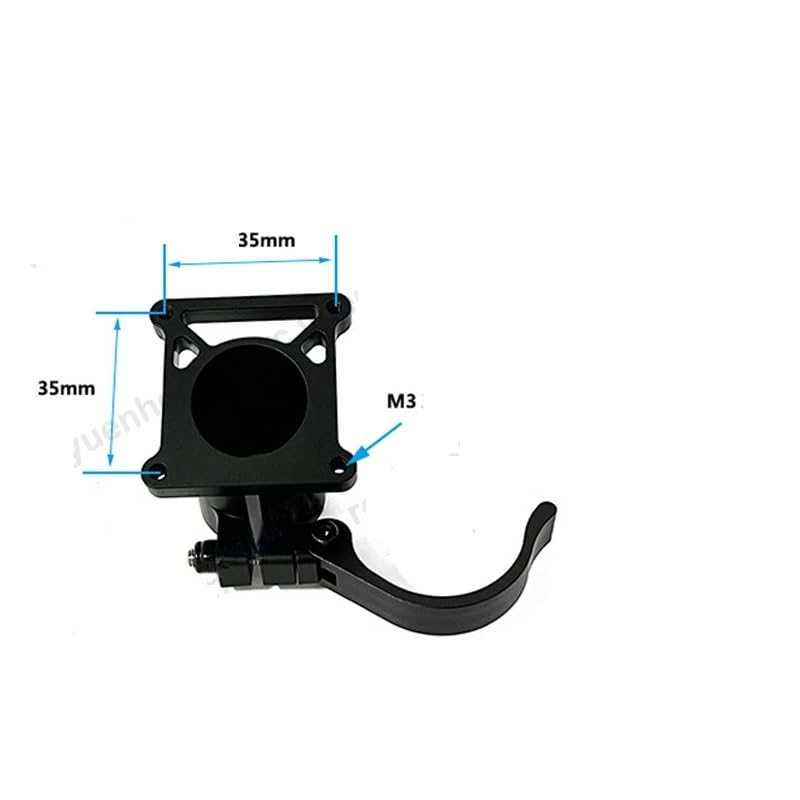 Statyw z mechanizmem szybkiego uwalniania, stałe siedzisko podwozie 20 stopni metalowy uchwyt 20mm 25mm złącze rurowe z włókna węglowego do drona RC UAV(25mm new type)