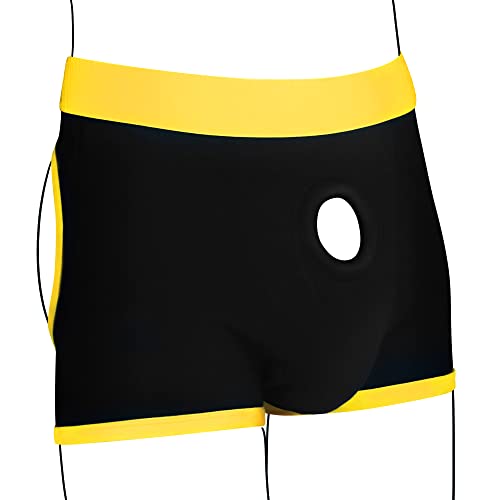 Adult Toy Strap On Harness Shorts Adult Sex Toy For Couple For Women Men Strap On Dildo Dilldó For Her For Pegging Unisex Lesbian Strapless Hollow Strap On, Dildo Not Included (Xl/Xxl) #TOP4