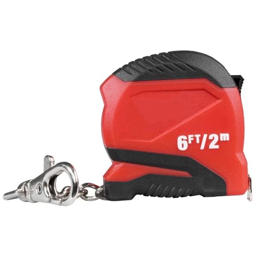 48-22-1706 6ft-2m Metric/SAE Durable Keychain Tape Measure