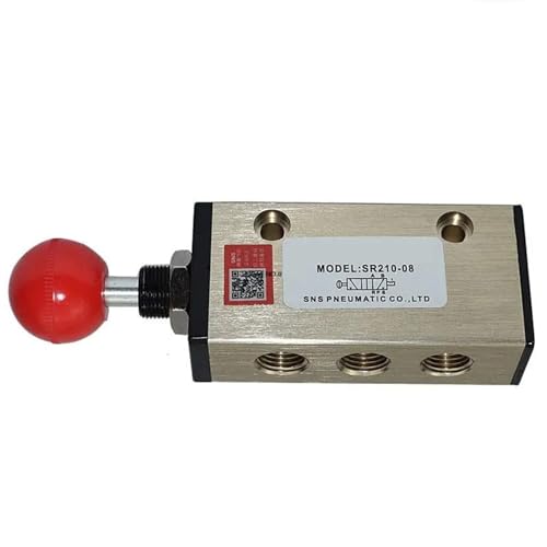 Válvula manual neumática 2 posiciones 3 vías para control de marcha atrás 3