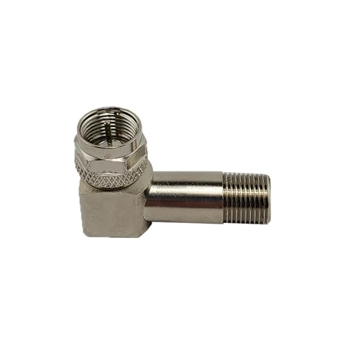 Adaptador en ángulo recto para cables coaxiales 5 unidades miniatura 2