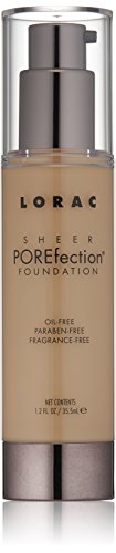LORAC Sheer POREfection Foundation, Light, 3.5 oz