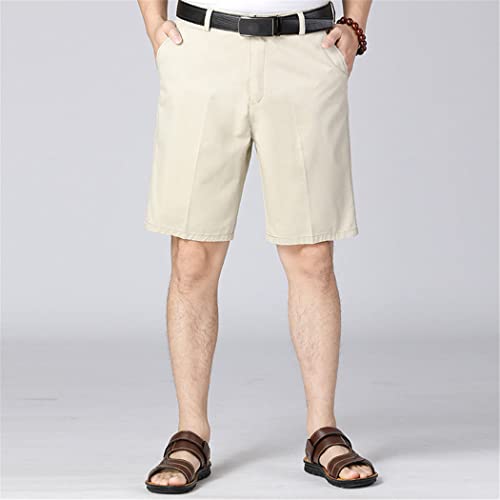Short cargo homme en coton beige pour les journées d'été