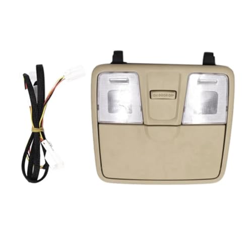 Luz interior delantera Hyundai Elantra 2012-2017 consola de techo gris original con portagafas