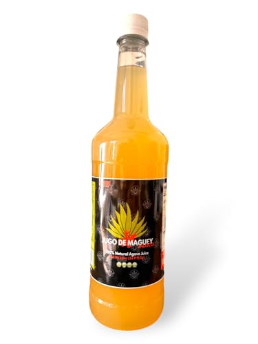 Yerbero - Jalisco Maguey Juice Extract 33.3 Fl oz (1 Liter) | All Natural, 100% Juice | Jugo de Maguey de Jalisco, Sabor Natural. (33.3 Fl Oz, Natural)