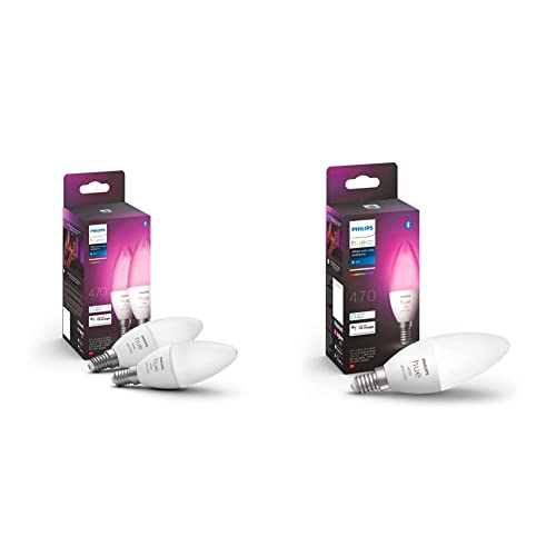 Philips Hue White & Color Ambiance E14 LED Lampe...