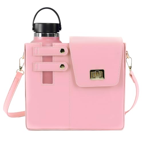 Water Cup Storage Bag Crossbody Bags for Women Cup Holder Tumbler Purse Outdoor Portable Compatible with Most Water Bottles