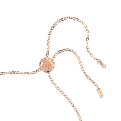 Swarovski One bracelet, Heart, Pink, Rose gold-tone finish3