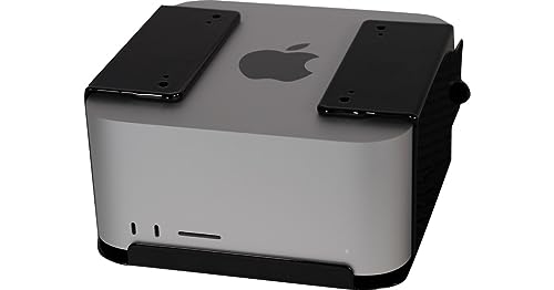 Sonnet MacCuff Studio / Steel Wall Mount / Under Desk Mount, Black