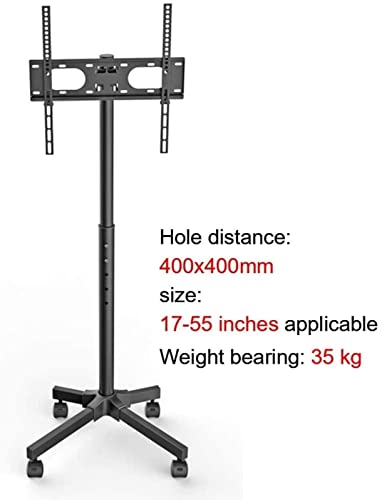 Soporte universal para TV con ruedas para pantallas de 17-55 pulgadas miniatura 3