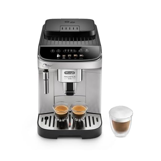 De'Longhi Magnifica Evo, Machine à Café et Cappucino avec Broyeur à Grains, ECAM292.33.SB, Argent [Exclusif Amazon]