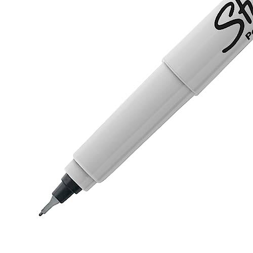 Sharpie Ultra Fine Point Permanent Marker Pens - Black Ink - Pack of 4
