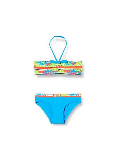 Bikini para niña Fashy con tejido elástico de secado rápido para playa