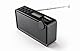 Maxxo PB01 Mini Radio DAB DAB+ und UKW-Radio USB 3,5-mm-Klinke tragbares Kofferradio eingebauter Akku LCD-Display