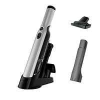 Shark WANDVAC Cordless Hand Vac, Lightweight, Versatile and Portable at 1.4 lbs., Powerful Suction, Charging Dock, One-Touch Empty, New Furfins Tool & Crevice Tool for Pet & Home, Gray, WV201WH